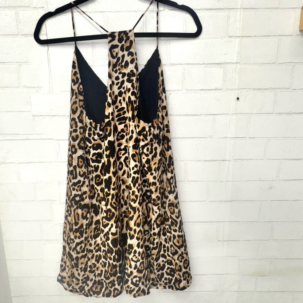 Style Rack Animal Print Slip Dress NWT - Picture 3 of 7